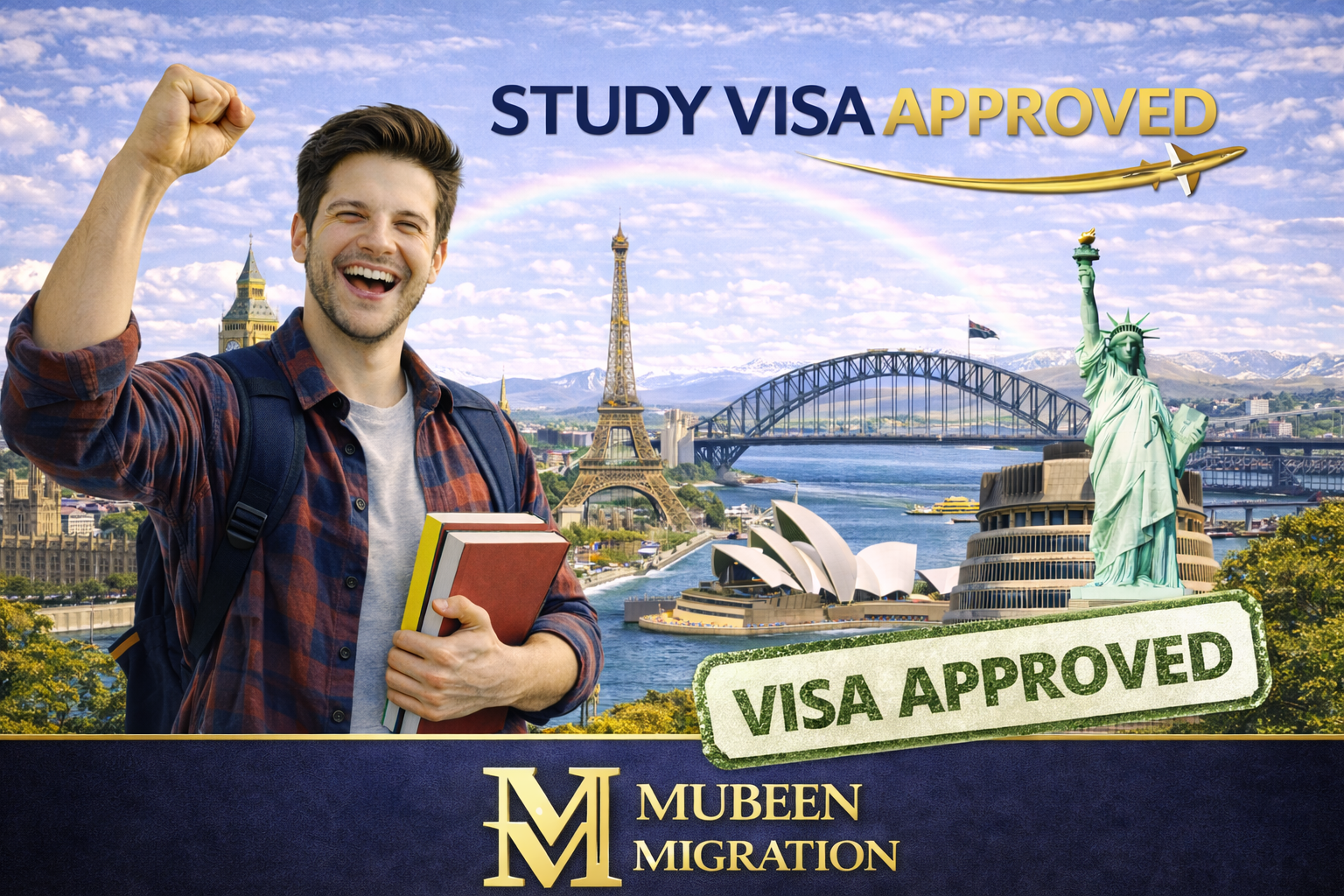Study Visa Approved